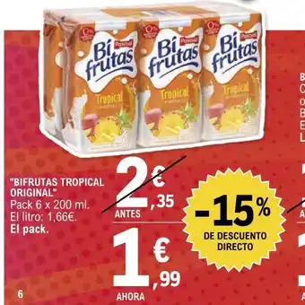 E.Leclerc Bifrutas tropical oferta