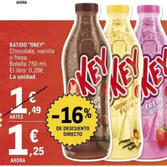 E.Leclerc Batido okey chocolate oferta
