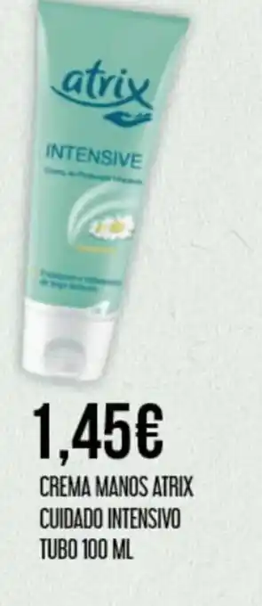 Claudio Crema Manos Atrix Cuidado Intensivo Tubo 100 ML oferta