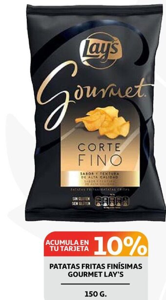 Alcampo Patatas Fritas Finísimas Gourmet Lay's oferta