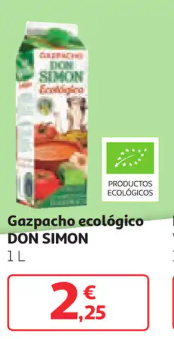 Alcampo Don Simon Gazpacho ecológico 1L oferta