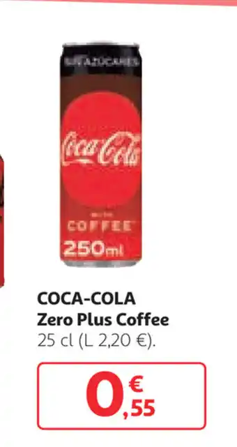 Alcampo Coca-Cola Zero Plus Coffee 25cl oferta