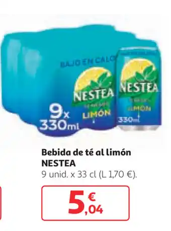 Alcampo Nestea Bebida de té al limón 9 unid. x 33 cl oferta