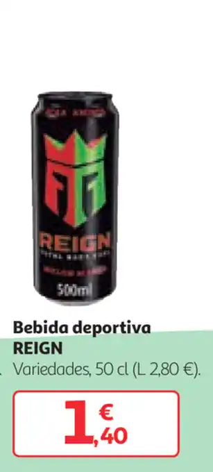 Alcampo Reign Bebida deportivo Variedades, 50 cl oferta