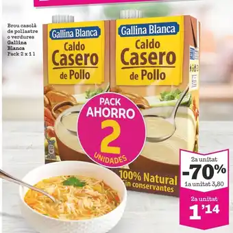 Sorli Caldo casero gallina blanca oferta