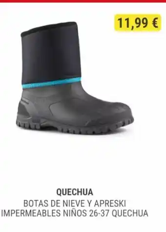 Decathlon Botas de nieve oferta