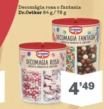 Sorli Golosinas dr oetker oferta