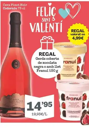 Sorli Cava codorniu oferta