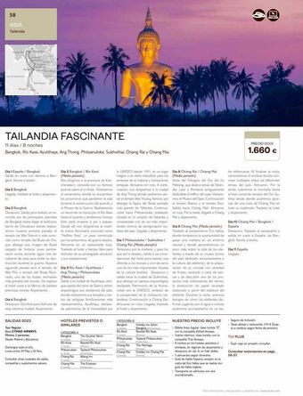 Tui Travel PLC 58 asia tailandia ha de inca b chia sukhotha lipurt antibus sam tailandia fascinante 11 días / 8 noches bangkok, rio oferta