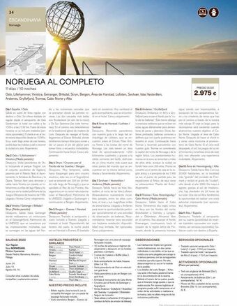Tui Travel PLC 34 escandinavia noruega noruega al completo 11 días / 10 noches oslo, lillehammer, vinistra, geiranger, brilsdal, stryn, oferta