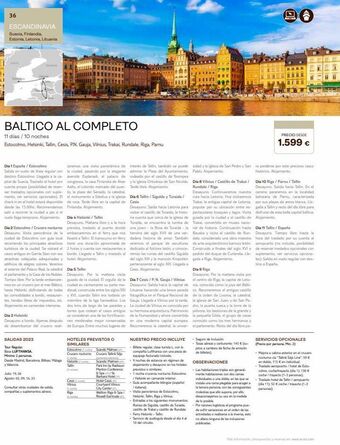 Tui Travel PLC 36 escandinavia suecia, finlandia, estonia, letonia, lituania baltico al completo 11 días / 10 noches estocolmo, helsinki oferta