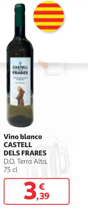 Alcampo Castell Dels Frares Vino blanco 75 cl. oferta