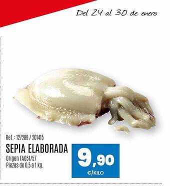 Makro Sepia elaborada oferta