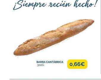 Cash Ecofamilia Barra cantábrica oferta