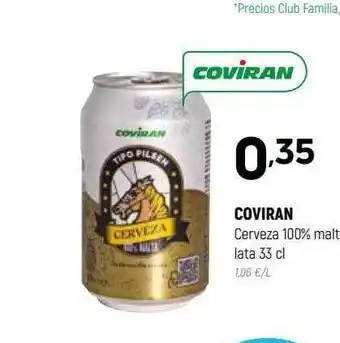 Coviran Coviran cerveza 100% malt oferta