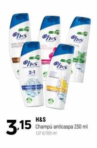 Coviran H&s champú anticaspa oferta