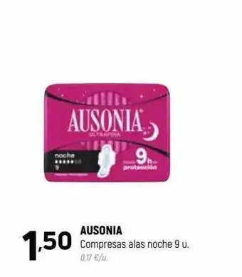 Coviran Ausonia compresas alas noche oferta