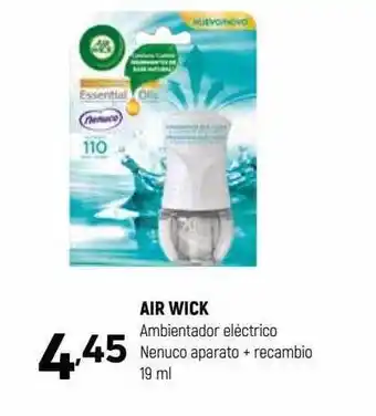 Coviran Air wick ambientador eléctrico nenuco aparato + recambio oferta