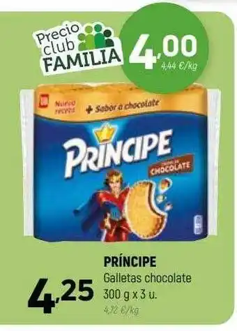 Coviran Príncipe galletas chocolate oferta