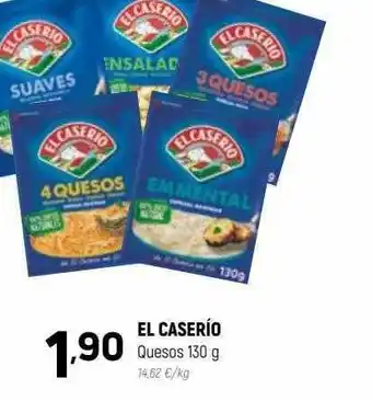 Coviran El caserío quesos oferta