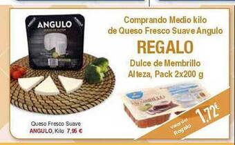 Masymas Queso fresco suave angulo oferta