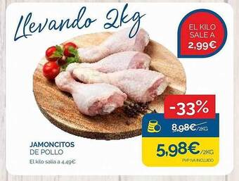 Cash Ecofamilia Jamoncitos de pollo oferta