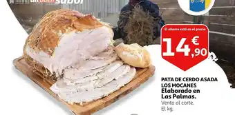 Alcampo Pata de cerdo asada los mocanes oferta
