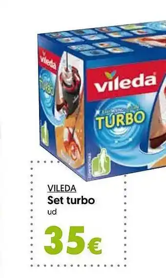 Hiper Usera Vileda set turbo oferta