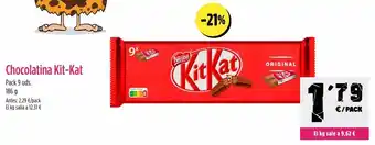 AhorraMas Chocolatinas kit kat oferta