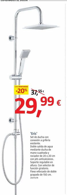 Bauhaus Conjunto de ducha oferta