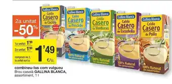 BonpreuEsclat Brou casolà gallina blanca oferta