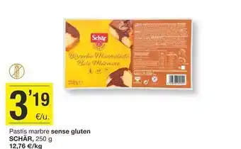 BonpreuEsclat Pastís marbre sense gluten schär oferta