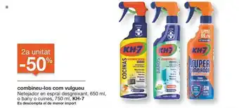 BonpreuEsclat Netejador en esprai desgreixant, bany o cuisines kh-7 oferta