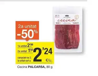 BonpreuEsclat Cecina palcarsa oferta
