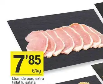 BonpreuEsclat Llom de porc extra tallat safata oferta