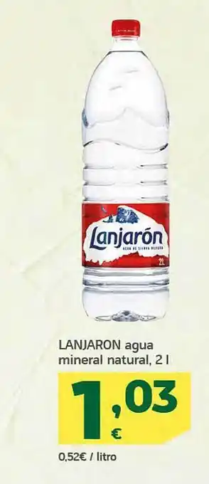 HiperDino Lanjaron agua mineral natural oferta