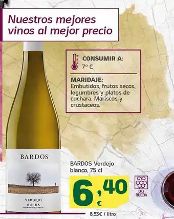 HiperDino Bardos verdejo oferta