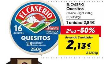 Hiper Usera El caserío quesitos oferta