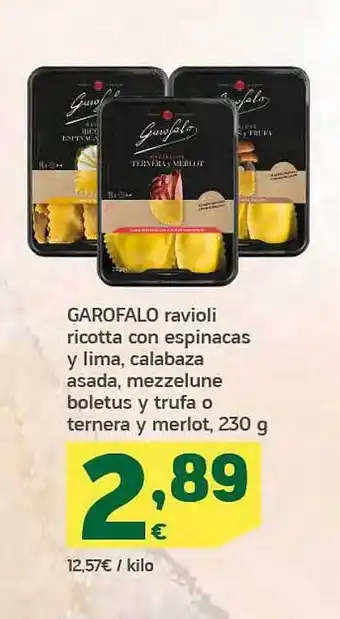 HiperDino Garofalo ravioli oferta