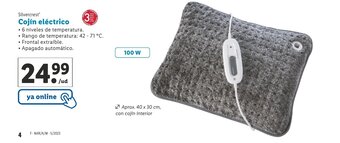 Lidl Cojín Eléctrico oferta