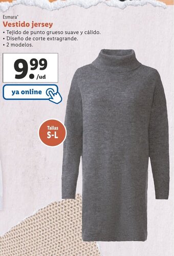 Lidl Vestido Jersey oferta