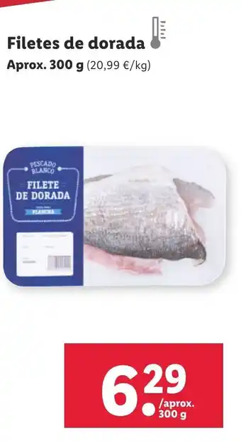 Lidl Filet de Dorada oferta
