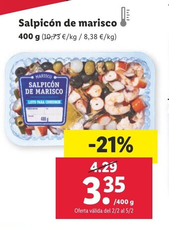 Lidl Salpicón De Marisco oferta