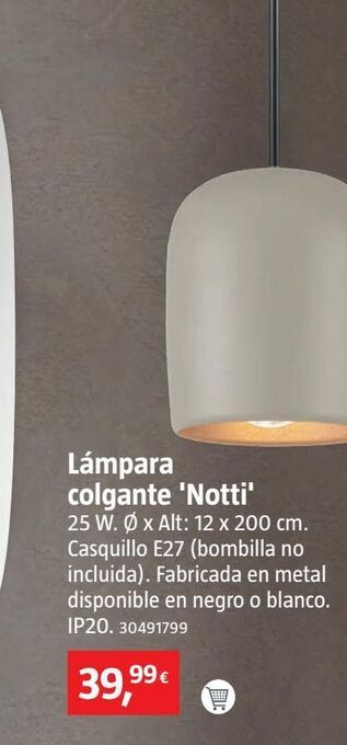 Bauhaus Lámpara colgante oferta