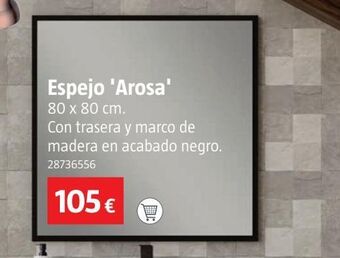 Bauhaus Espejo oferta