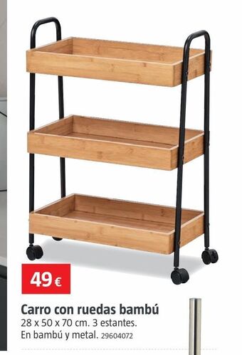 Bauhaus Carro de baño oferta