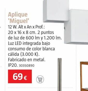 Bauhaus Aplique de baño oferta