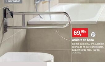 Bauhaus Asidero de baño oferta