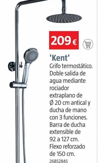 Bauhaus Grifo termostático oferta