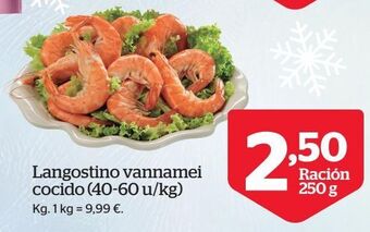 La Sirena Langostinos oferta